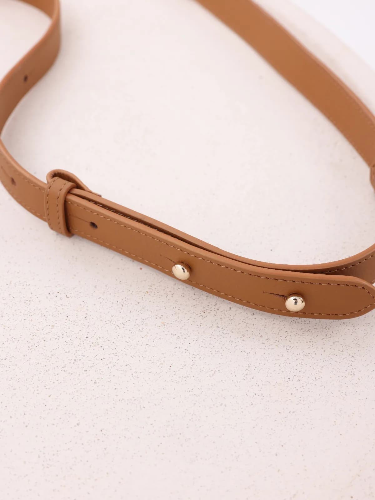 Handbag ÉdÉ adjustable strap with gold stud rivets